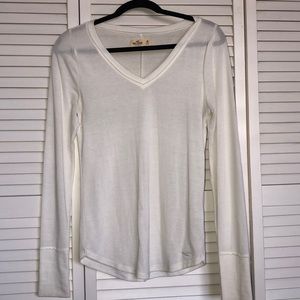 Hollister White Long Sleeve